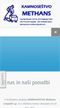 Mobile Screenshot of kamnosestvo-methans.com